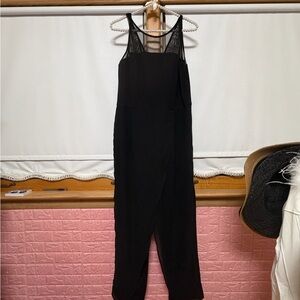 Chic Black Sleeveless Jumpsuit